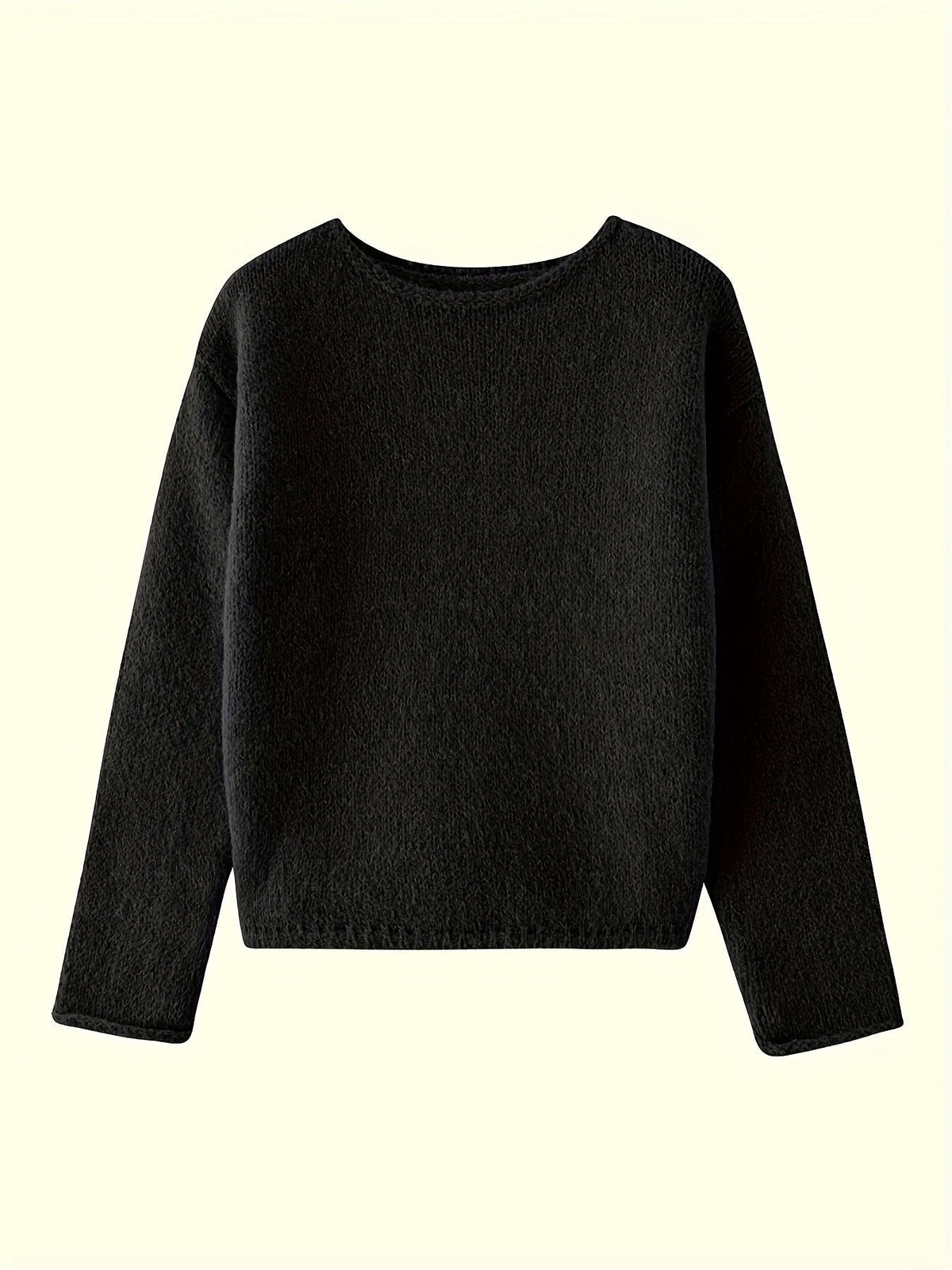 Prudence | Relaxed Crew Neck Sweater