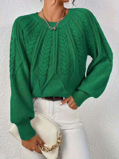 Ophelia | Relaxed Cable-Knit Sweater