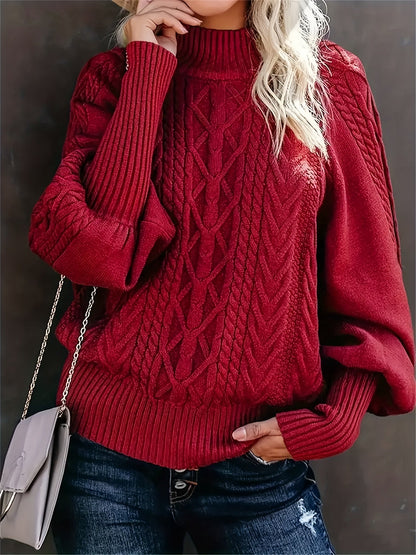 Rosalyn | Cosy Warm Cable-Knit Jumper