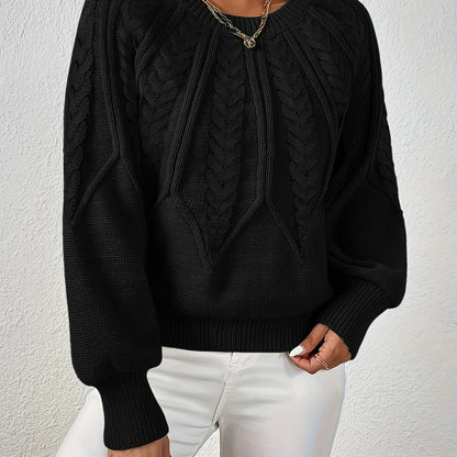 Ophelia | Relaxed Cable-Knit Sweater