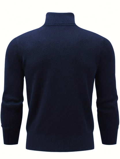 Dominic | Refined High-Neck Turtleneck