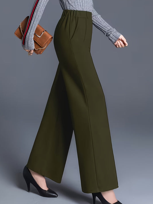 Josie | Wijde broek met hoge taille