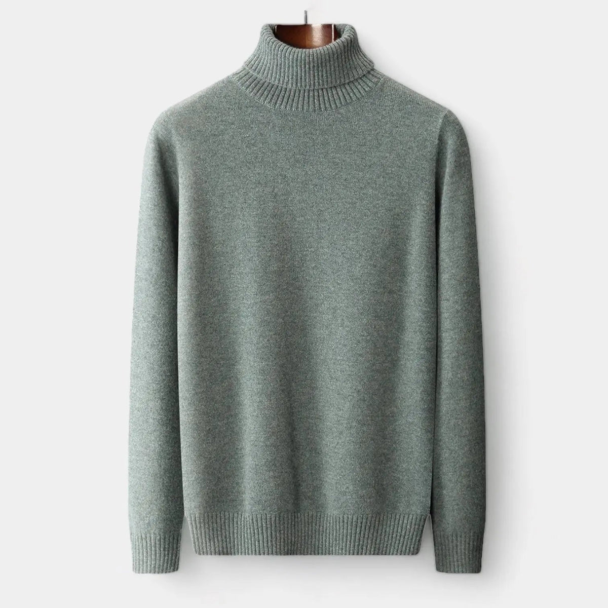 Merino trui met rolkraag voor heren – verzorgd basisitem voor de winter voor getailleerde garderobes