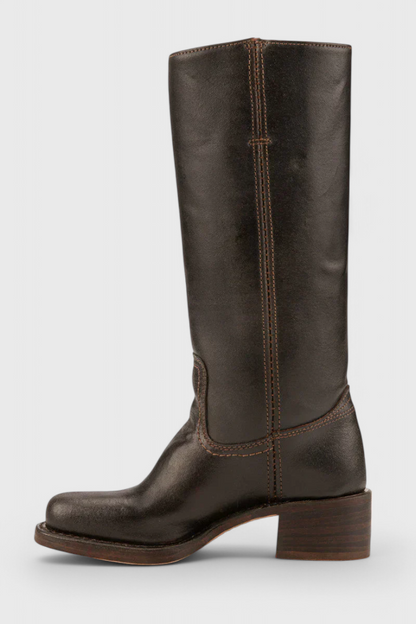 Fenella | Classic Knee-High Heeled Boots