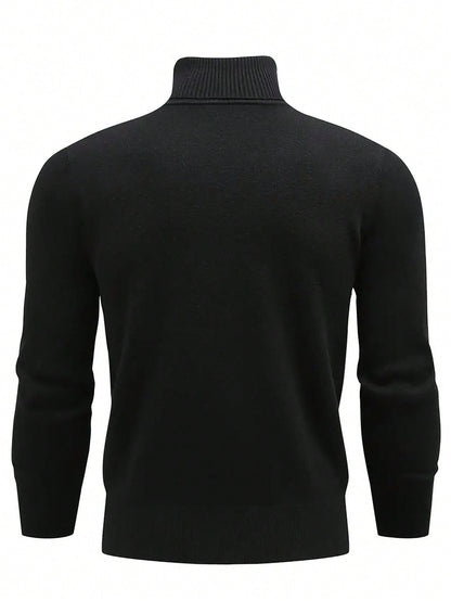 Dominic | Refined High-Neck Turtleneck