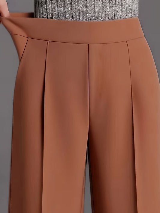 Josie | Wijde broek met hoge taille
