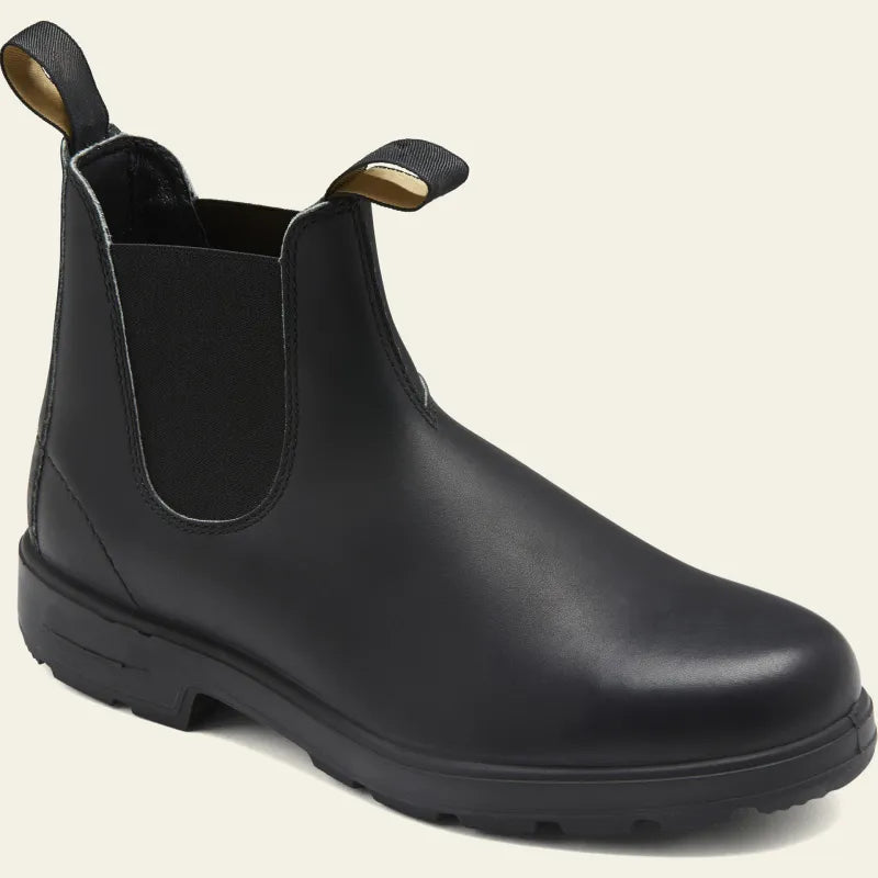 Men’s Waterproof Chelsea Boots – Slip-On Vegan Leather Footwear for Wet Weather