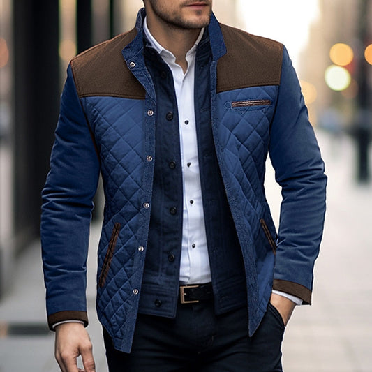 Roman | Gewatteerd jack met colourblock