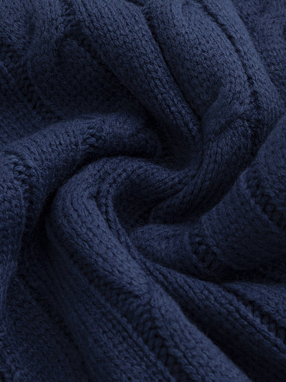 Walter | Shawl Collar Cable Knit Cardigan