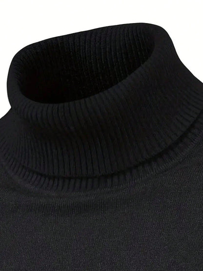 Dominic | Refined High-Neck Turtleneck