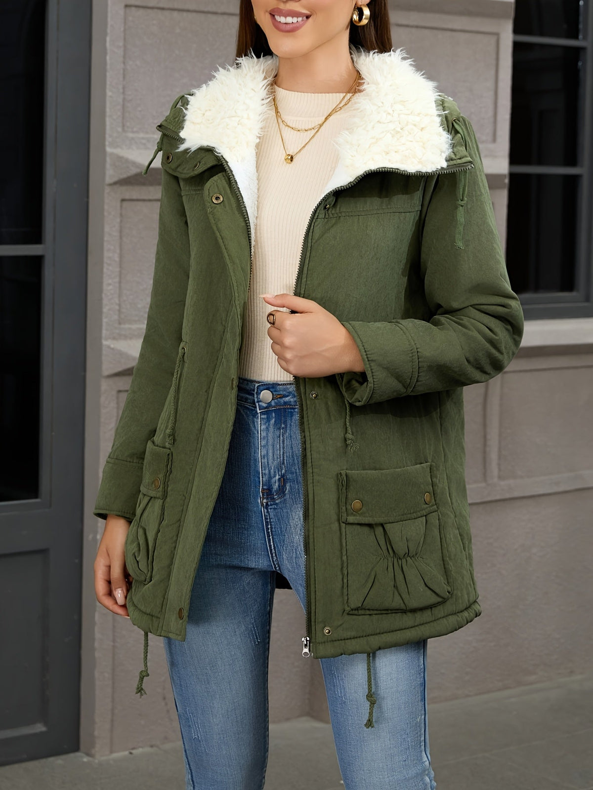 Carolyn | Comfortabele winterparka met capuchon