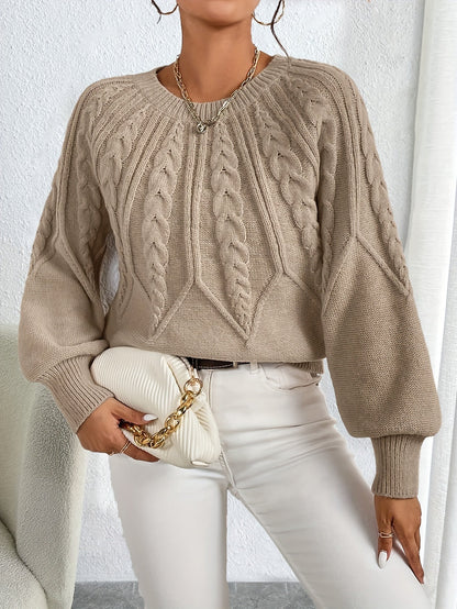 Elsie | Cable-Knit Textured Sweater