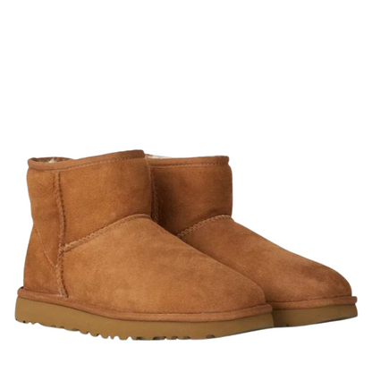 Julia I Women’s Boston Mini Boots Stylish Winter Footwear Comfortable Warm Fleece-Lined Ankle Boots