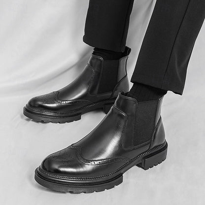 Alistair | Wingtip Chelsea Boots
