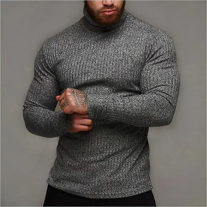 Lucas | Refined Ribbed Turtleneck